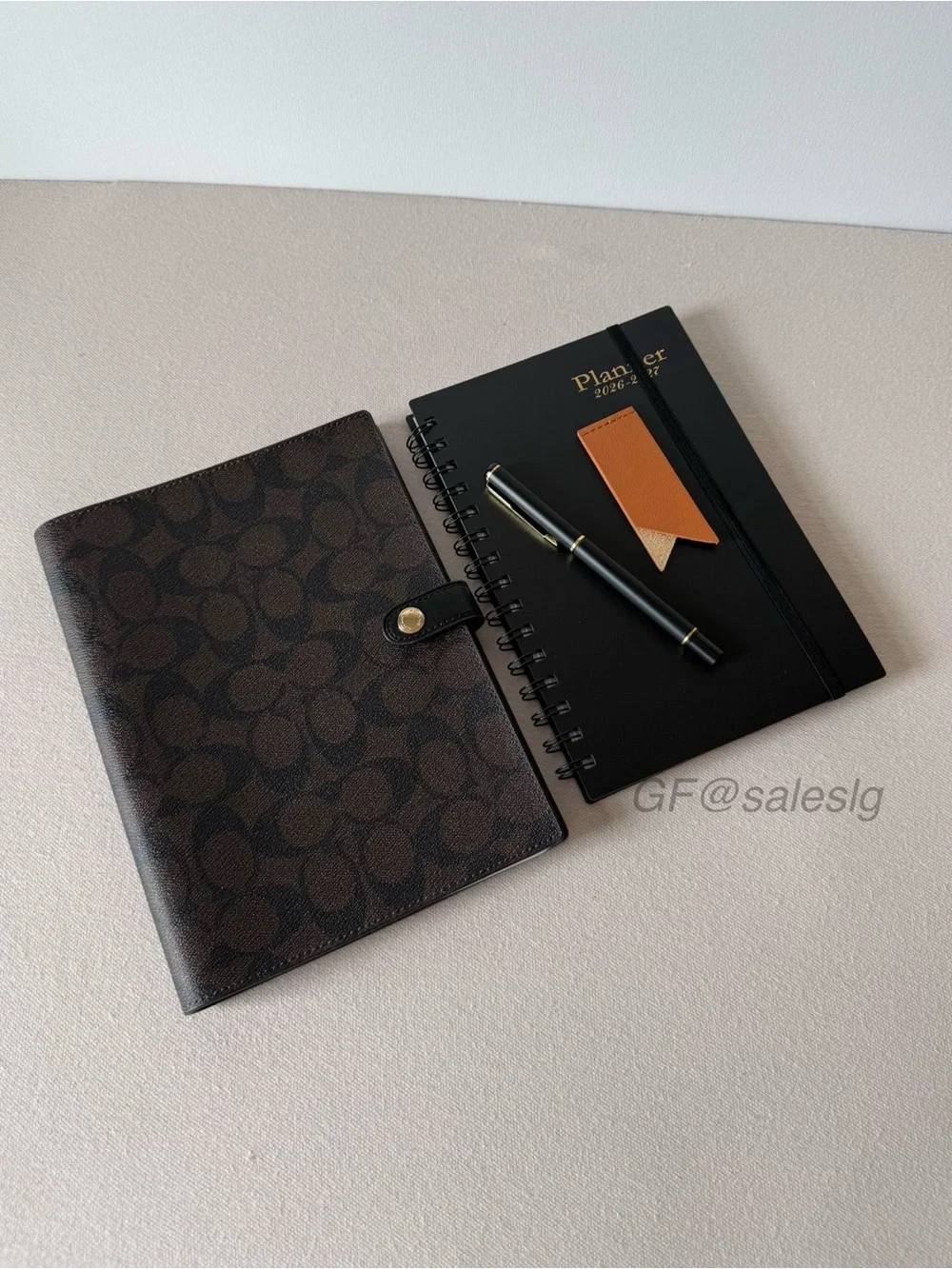 Coach authentic notebook